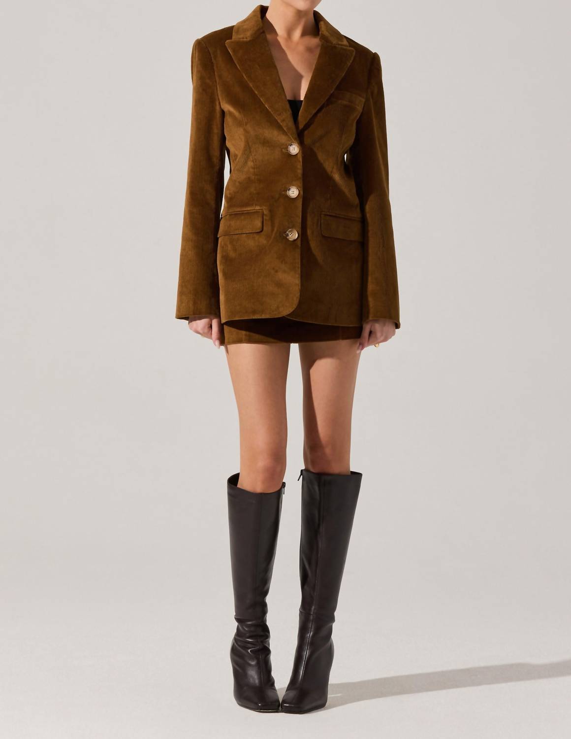 Astr - Boyfriend Corduroy Blazer