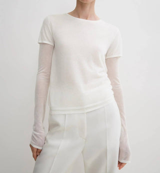 Toteme - Layered Knit Tee
