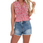 Day + Moon - Liberty Gingham Tie Top