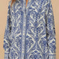 Farm Rio - Tropical Cameo Pajama Shirt