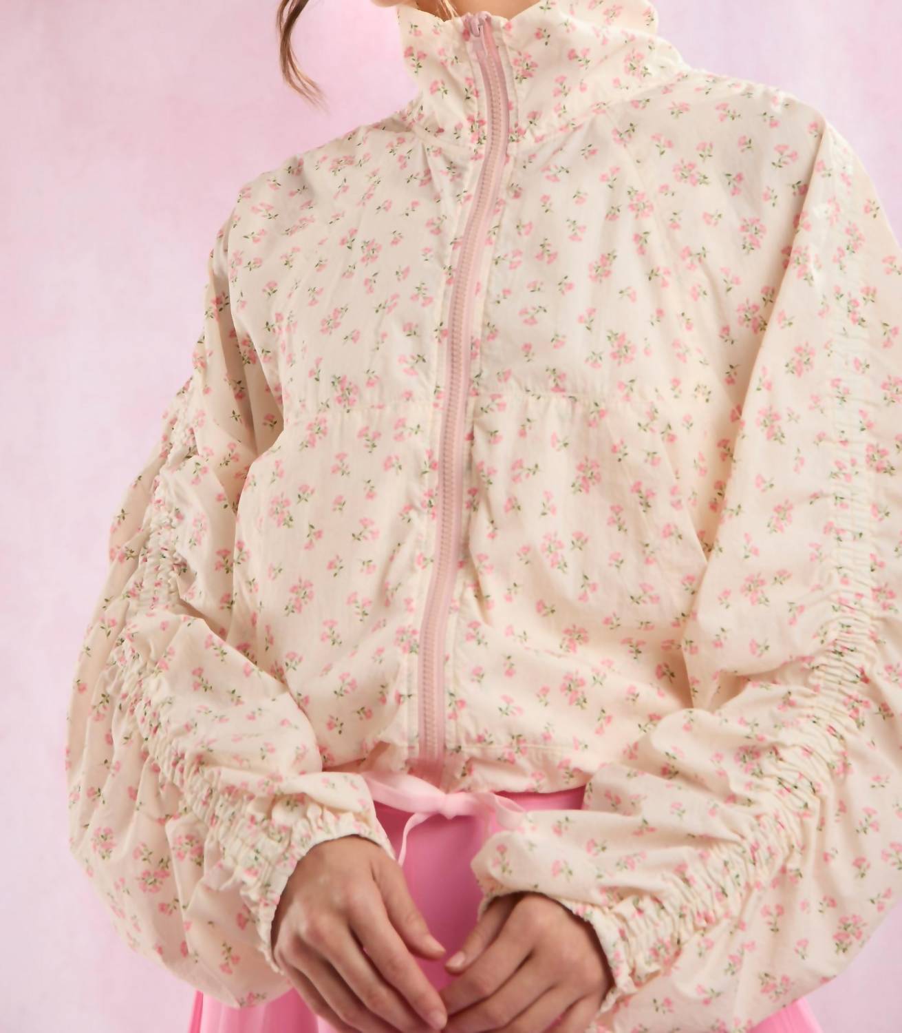 Peach Love - Subtle Spring Days Windbreaker