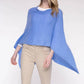 Alashan Cashmere - Draped Dress Topper Poncho
