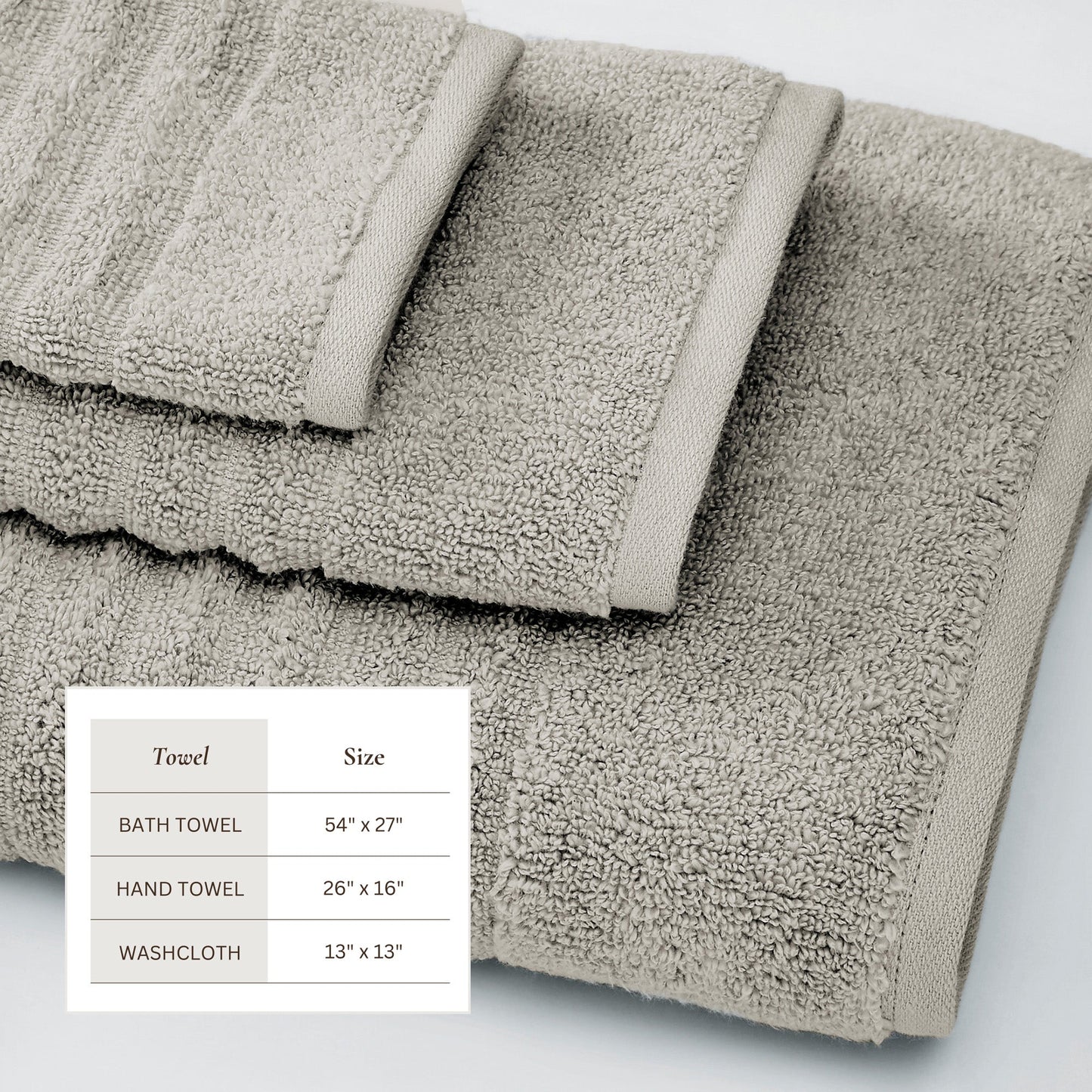 Luxury Cotton Towels - Karina Collection
