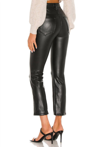 Mother - Insider Ankle Leather Jeans