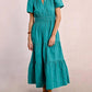 Molly Bracken - Short Sleeve Tiered Maxi Dress
