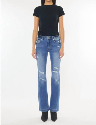 Kancan - Bernadette Mid Rise Bootcut Jeans