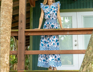 Bindu - Caro Floral Print Maxi Dress