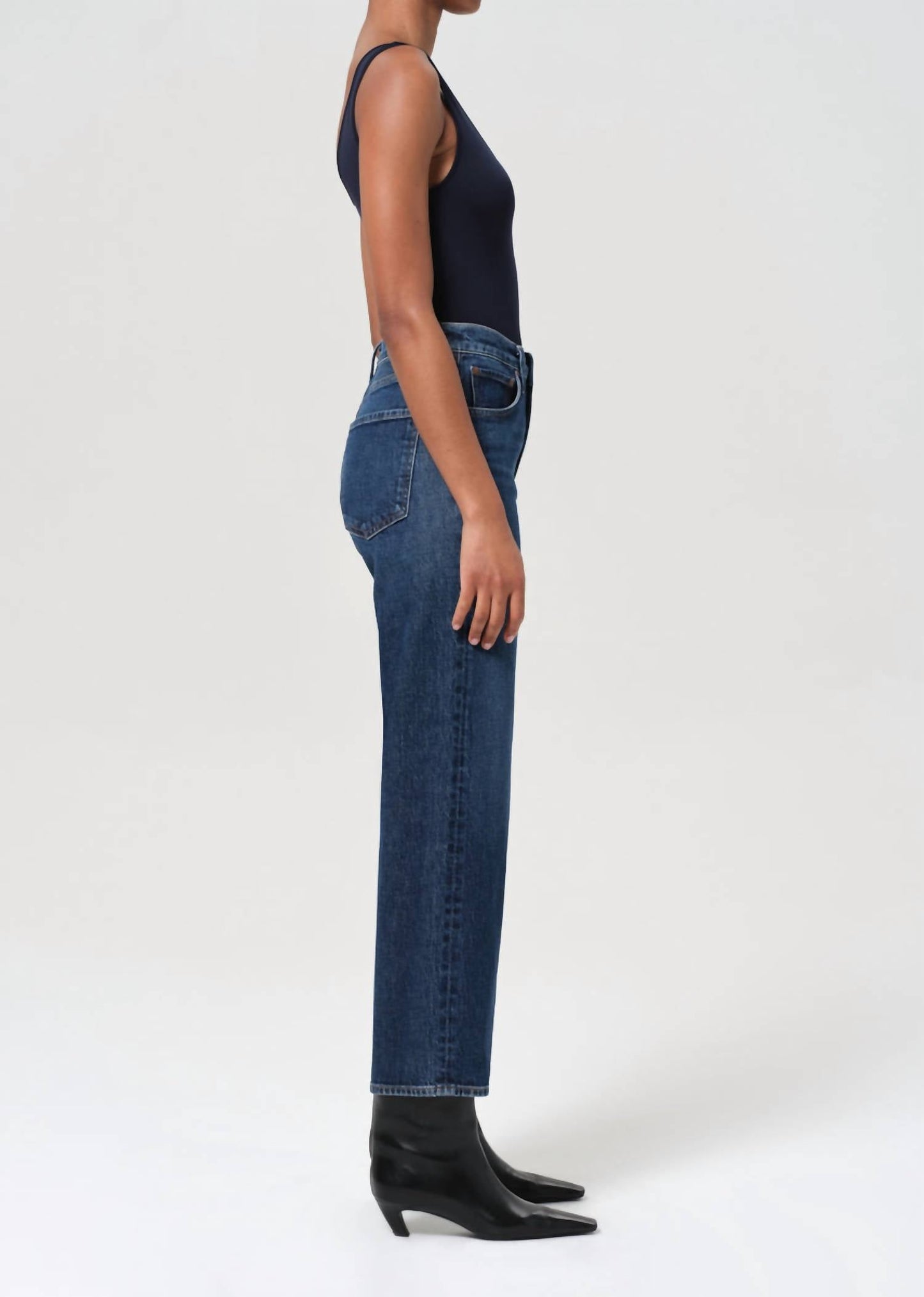 Agolde - Ren High Rise Wide Leg Jeans
