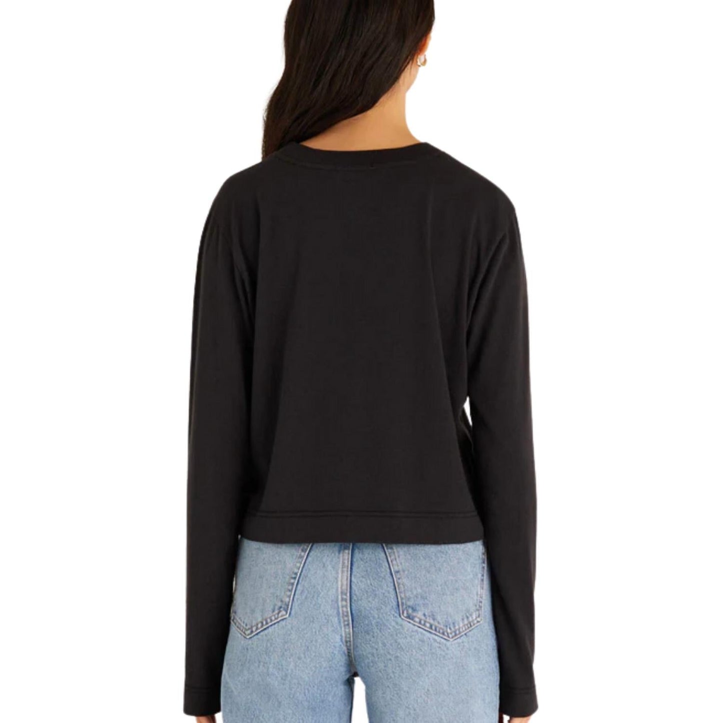 Z Supply - LUPITA CROP LONG SLEEVE TOP