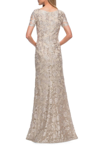 La Femme - Lace Evening Dress