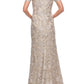 La Femme - Lace Evening Dress