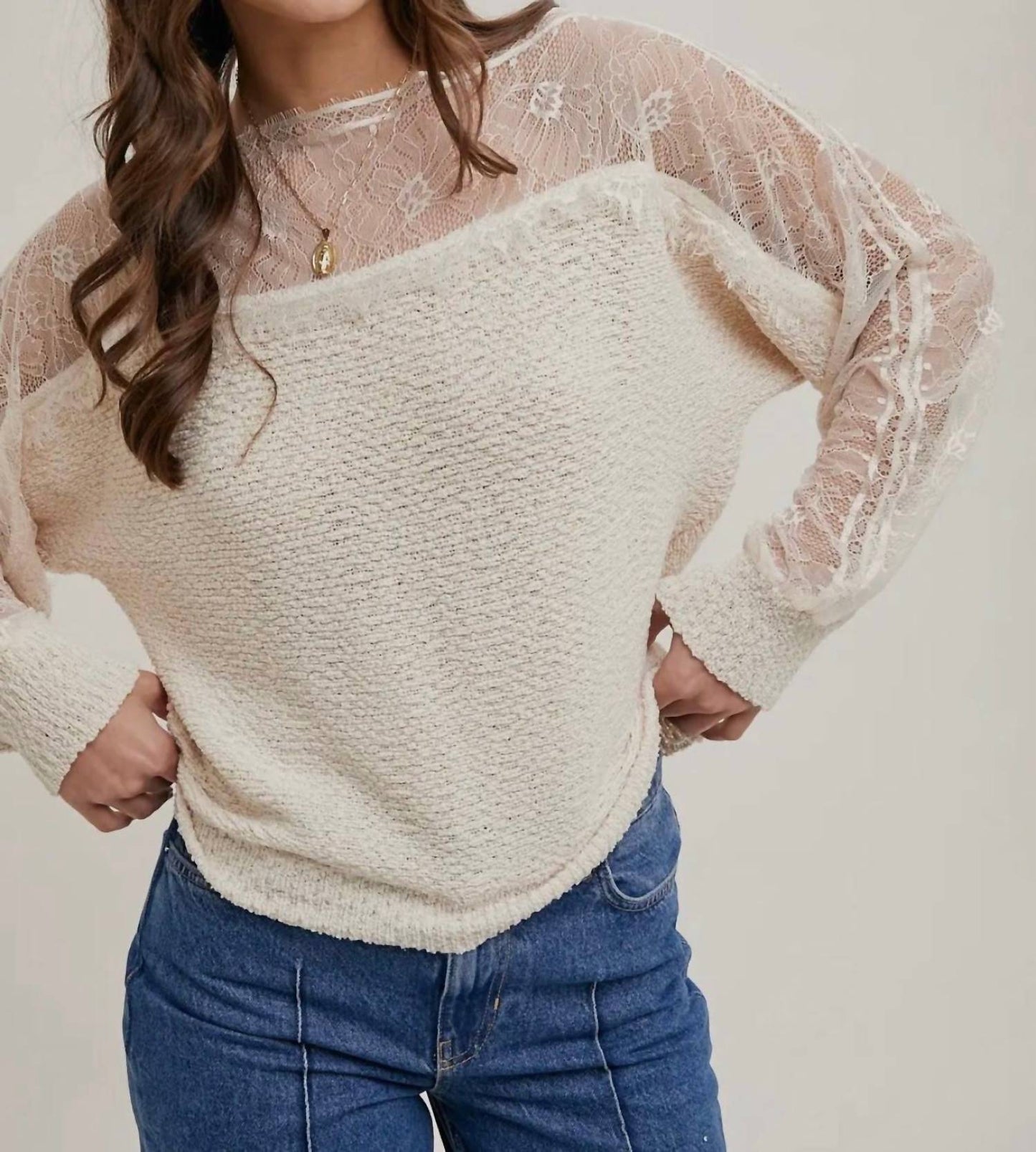 Bluivy - Clara Lace Sweater