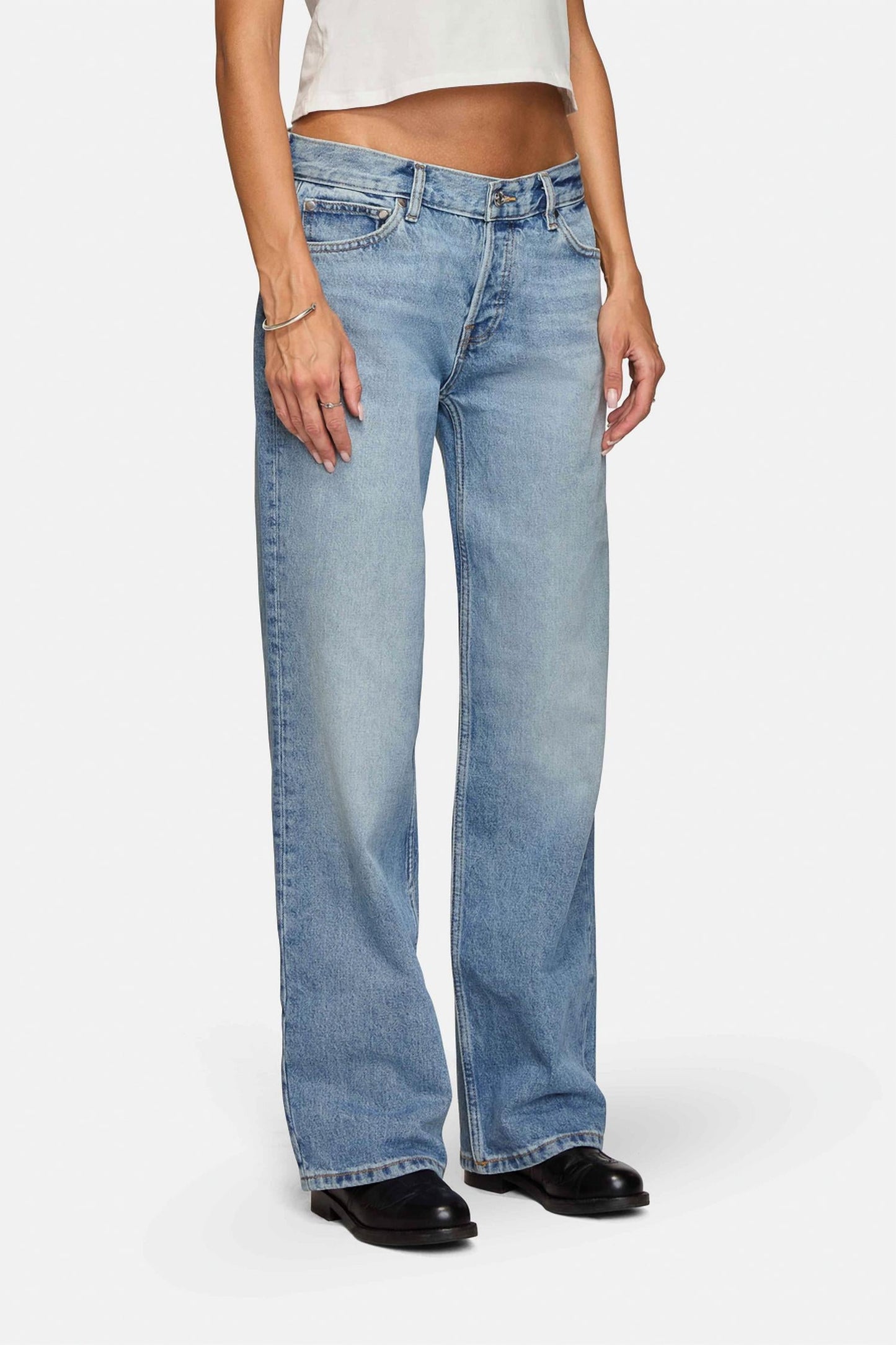 Eb Denim - Luca Low Rise Baggy Pants