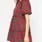 Entro - Sorrel Plaid Dress