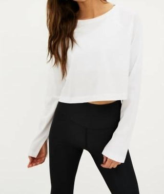 Beach Riot - June Round Neck Long Sleeve Top