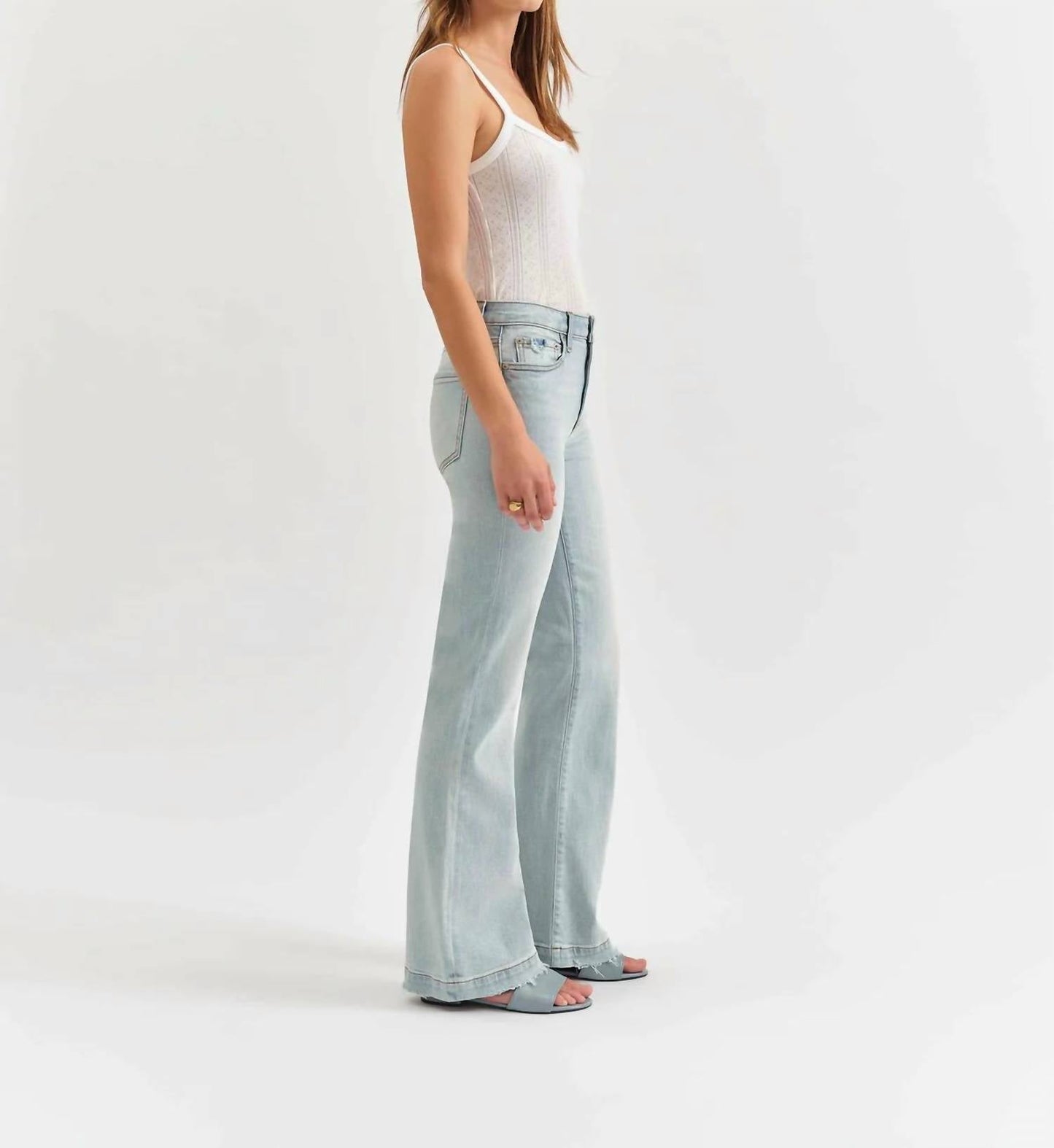 Daze - Heartbreaker Mid Rise Flare Jeans