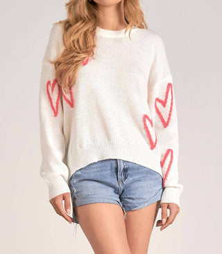 Elan - Heart Sweater