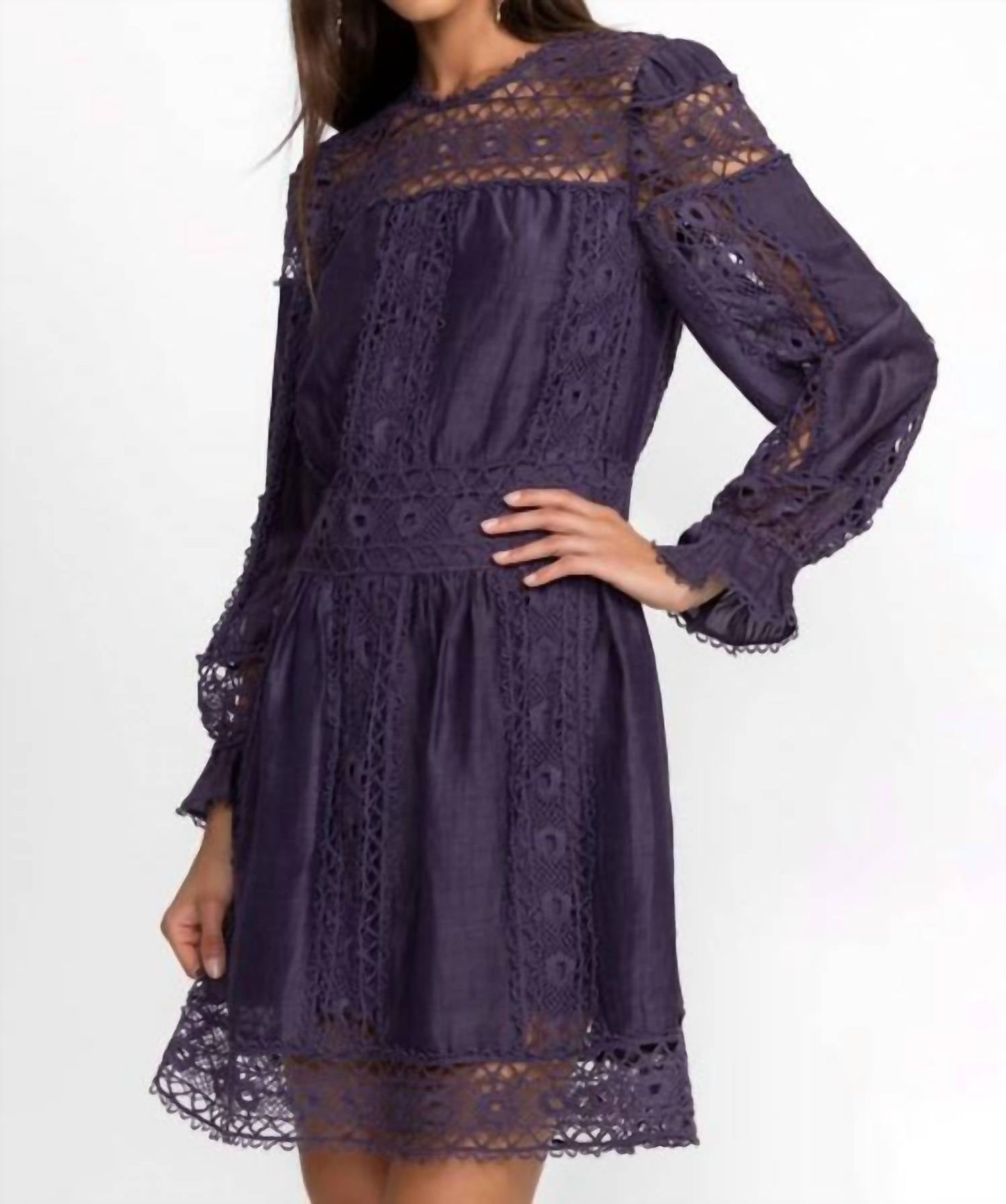 Johnny Was - MITSKA LACE MINI DRESS