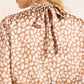 143 Story - Leopard Satin Mini Dress (plus Size)