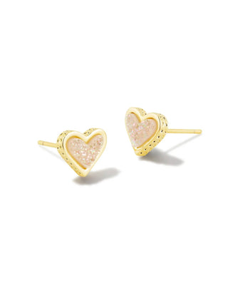 Kendra Scott - Women's Framed Ari Heart Stud Earring