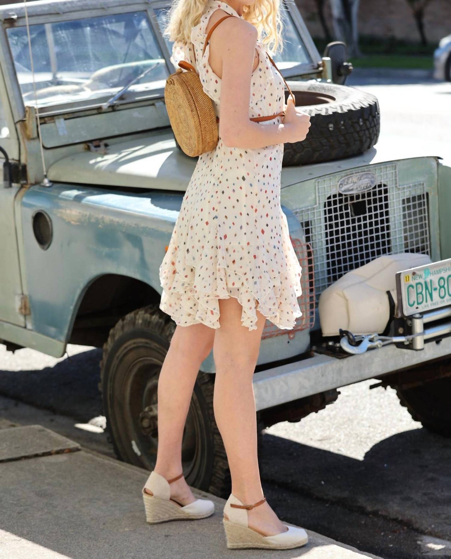 Eva Franco - Greda Chiffon Mini Dress