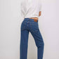 Free People - Risk Taker Mid Rise Straight Jeans