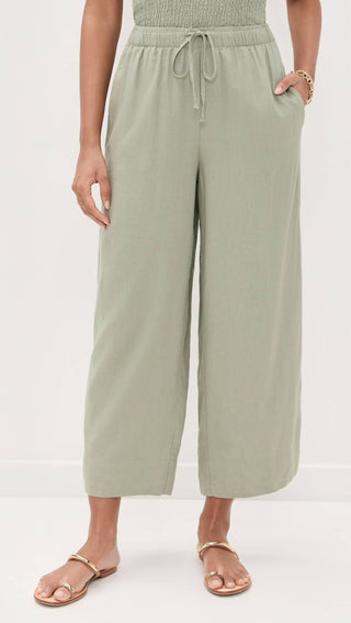 Z Supply - Easton Avocado Linen Pant