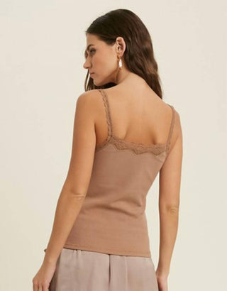 Wishlist - Ribbed Knit Sweetheart Cami