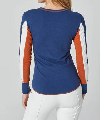 Alp N Rock - Retro Stripe Crew Top