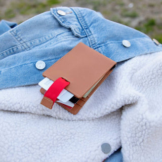 Old South Apparel - Men's Leather Bi-fold Clip Wallet