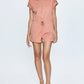 Pistola - Meg Short Sleeve Zip Front Romper