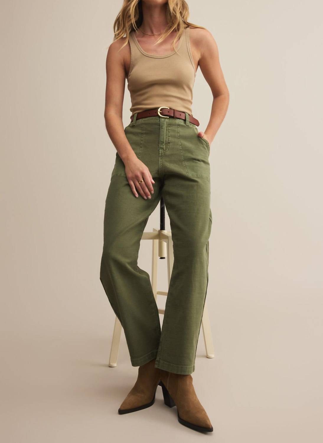 Z Supply - Olive Twill Pants