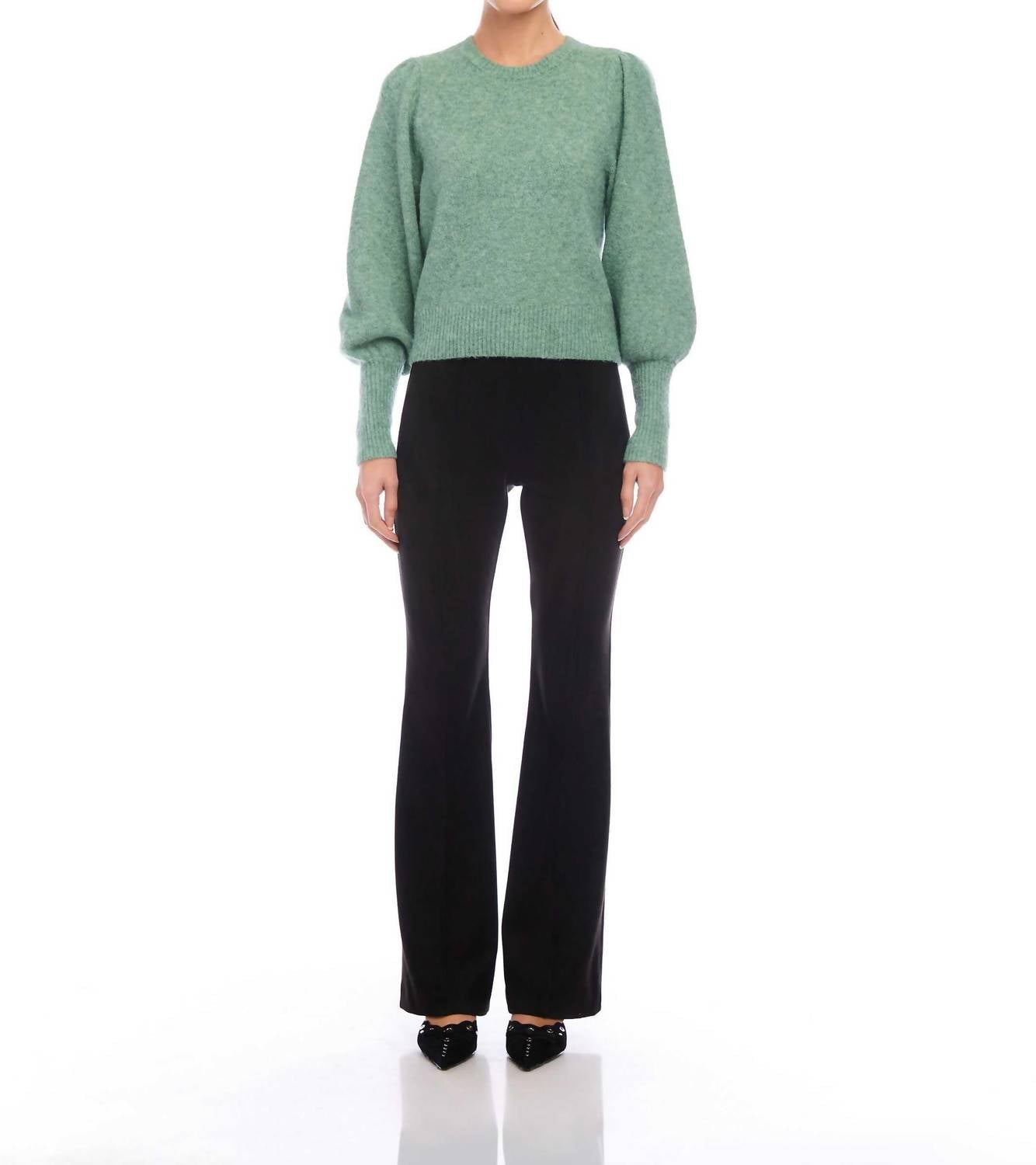 Fifteen Twenty - Lia Shirred Sleeve Sweater