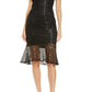 Lulus Black Sequin Cocktail Dress - Small
