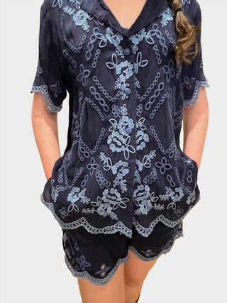 Johnny Was - CHRYSSIE CAMP SHIRT