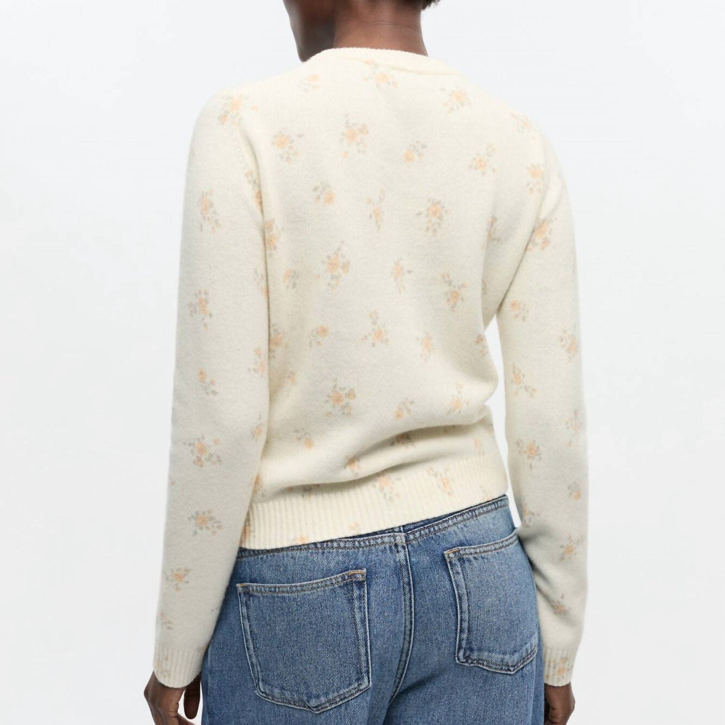 Ganni - Women's Printed Mix Cardigan