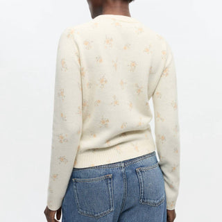 Ganni - Women's Printed Mix Cardigan