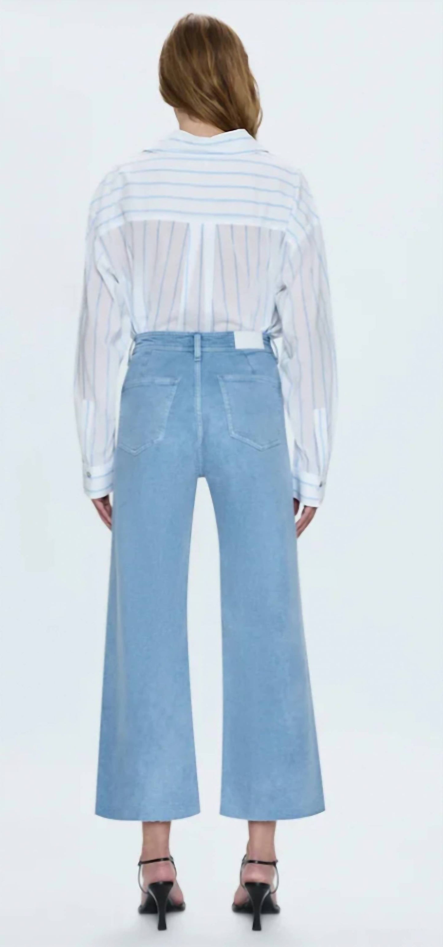 Pistola - PENNY CROP HIGH RISE WIDE LEG PANTS