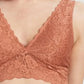 Wishlist - Scalloped Lace V Neck Padded Bralette