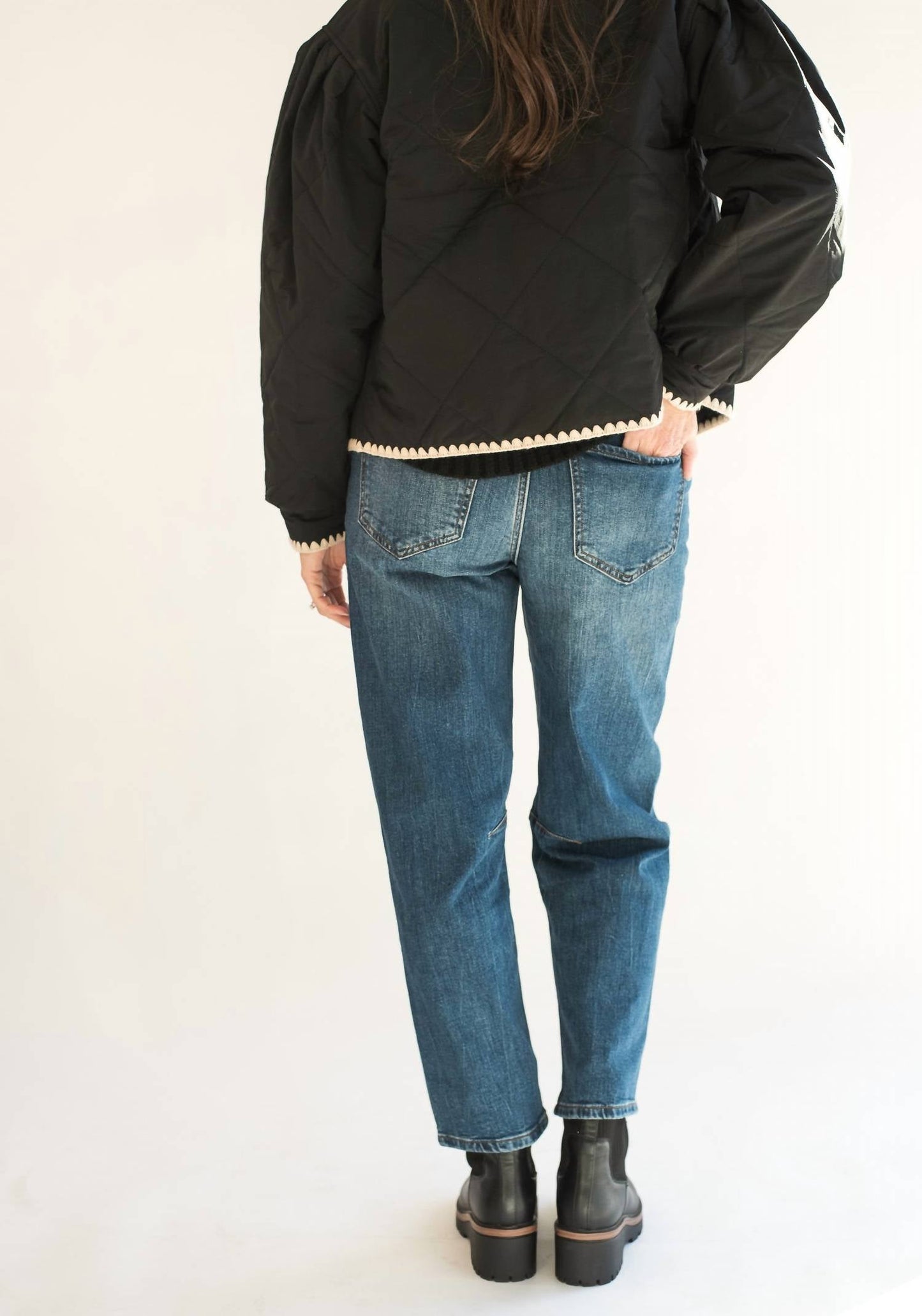 Kut From The Kloth - Ashley High Rise Slouchy Barrel Jean