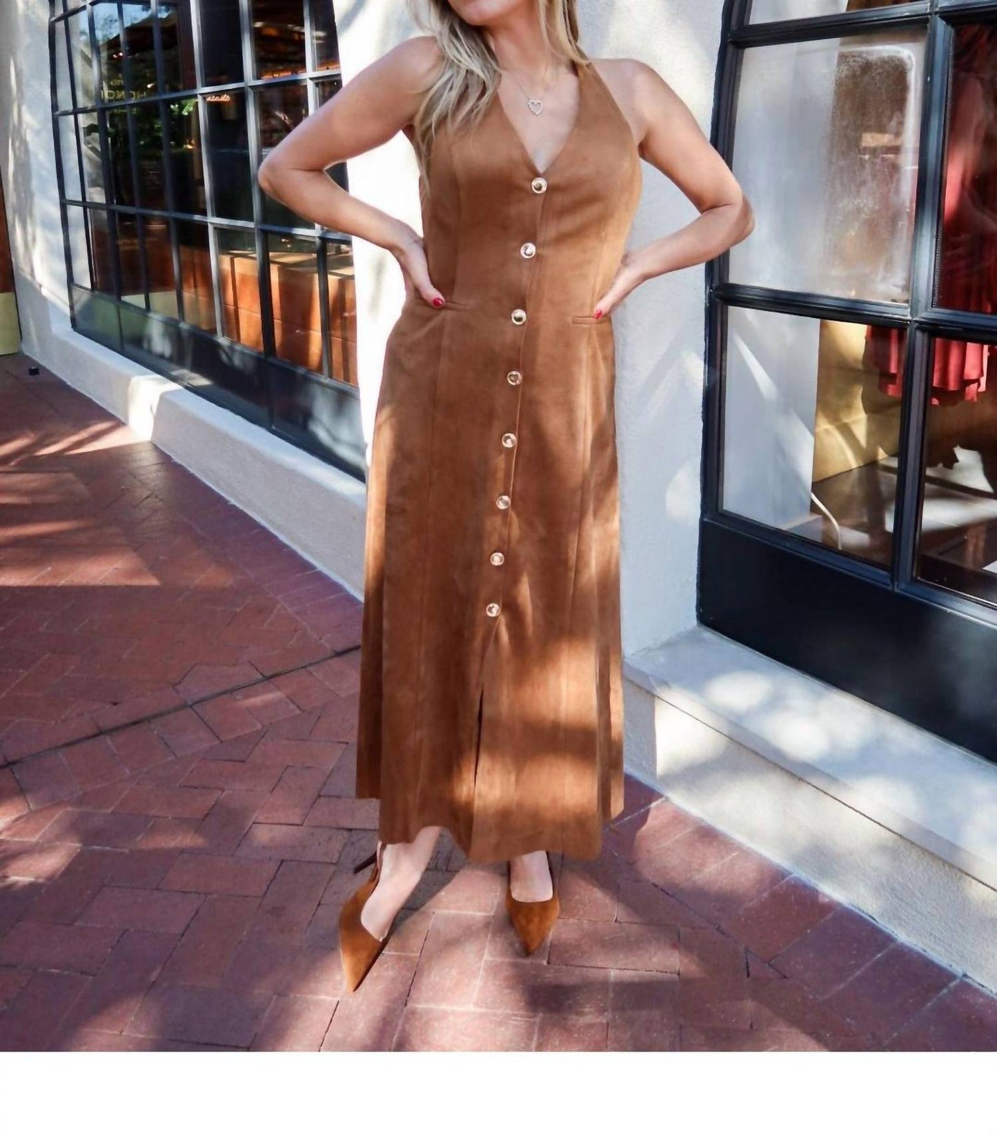 2.7 August Apparel - Rodeo Drive Midi Dress