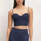 Everlane - The Structured Cotton Bustier Top