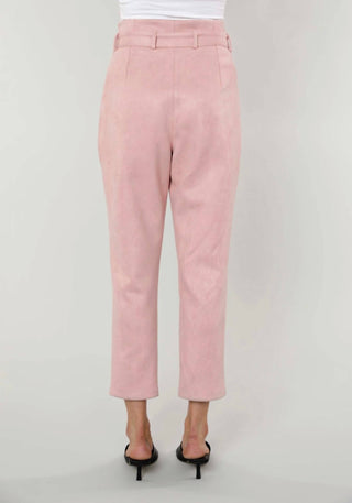 Dolce Cabo - Uptown Suede Paper Bag Pants