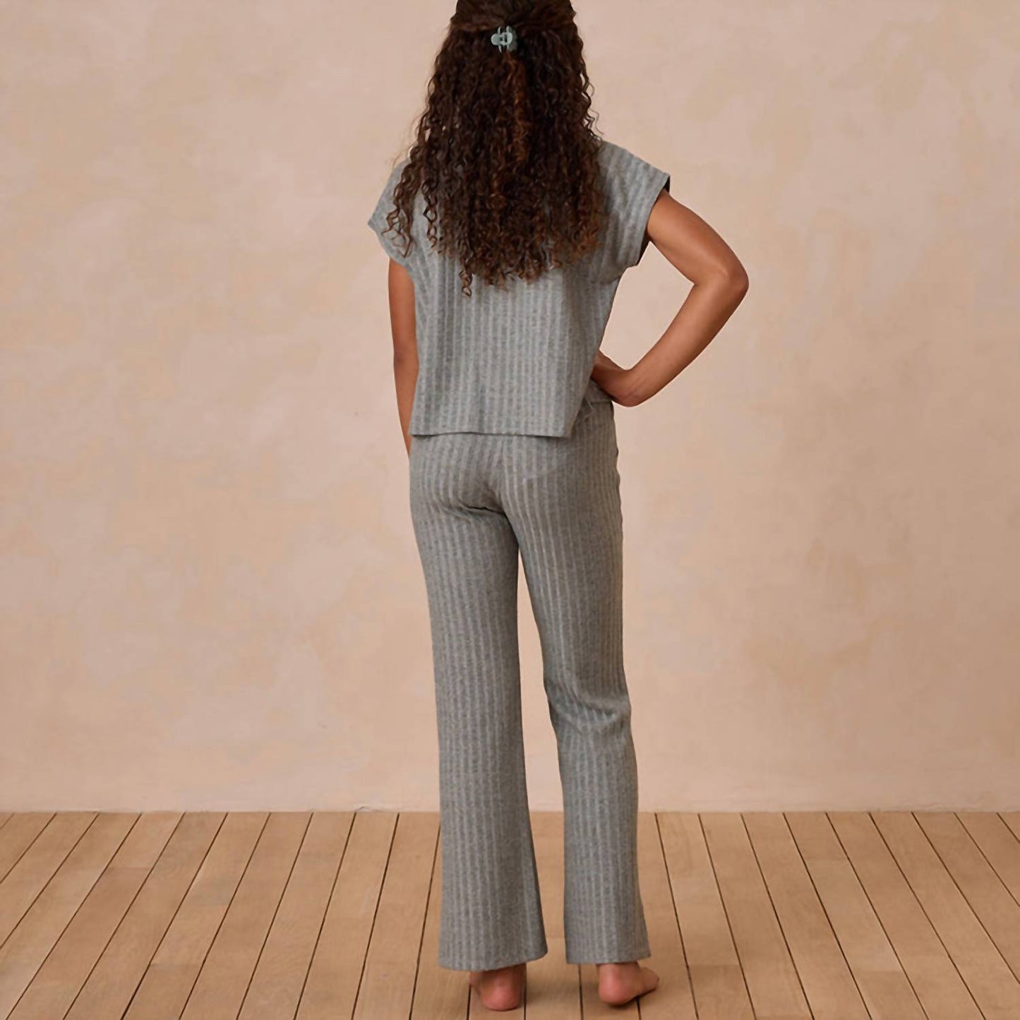 Rylee + Cru - Cozy Knit Top And Pant Set