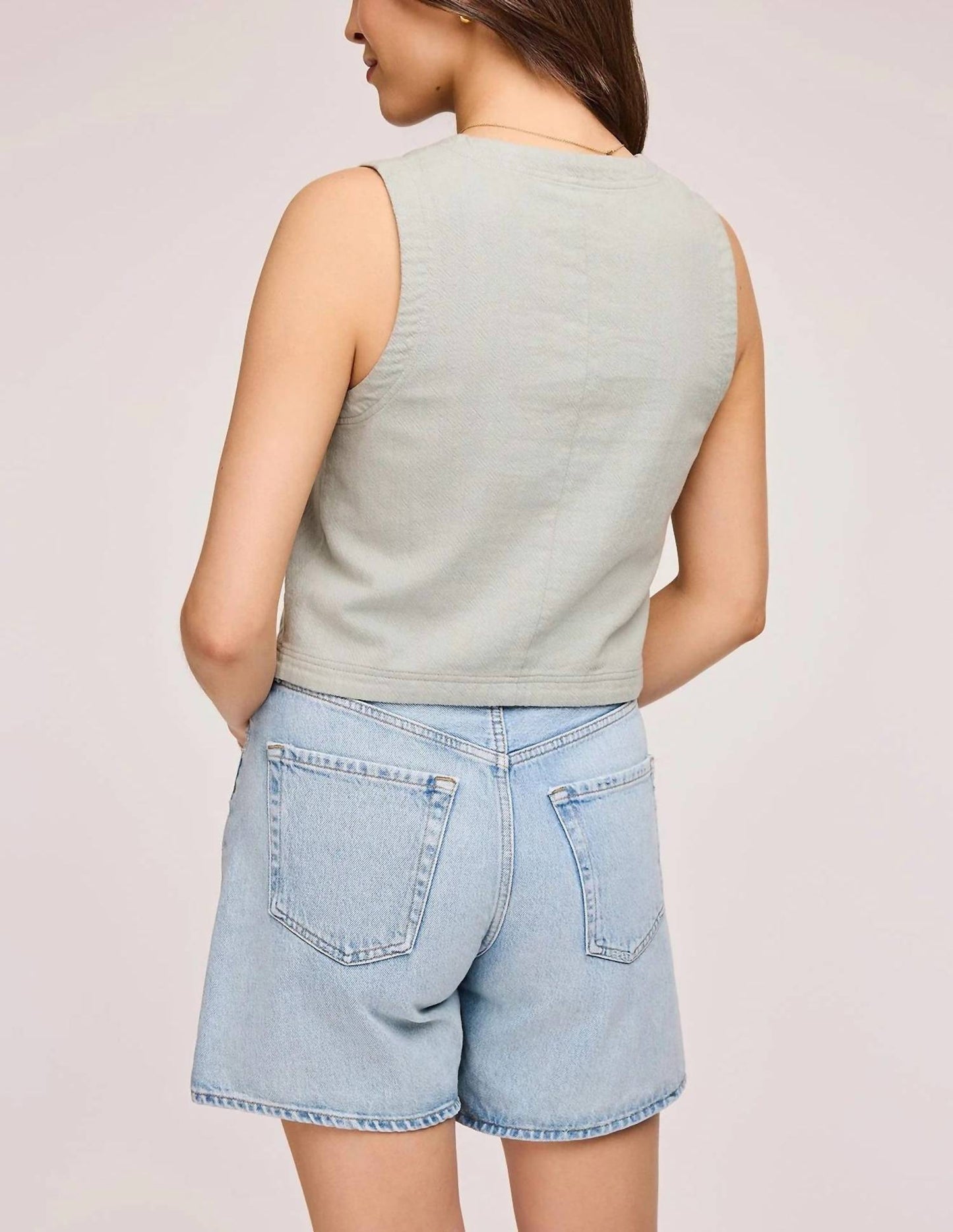 Gentle Fawn - Cotton Button Up Vest