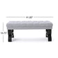 Hilton Ottoman Bench Classic Style