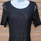 Acemi - Women's Lace Overlay Dress
