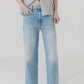 Mother - Rambler Zip Ankle Straight Leg Jeans