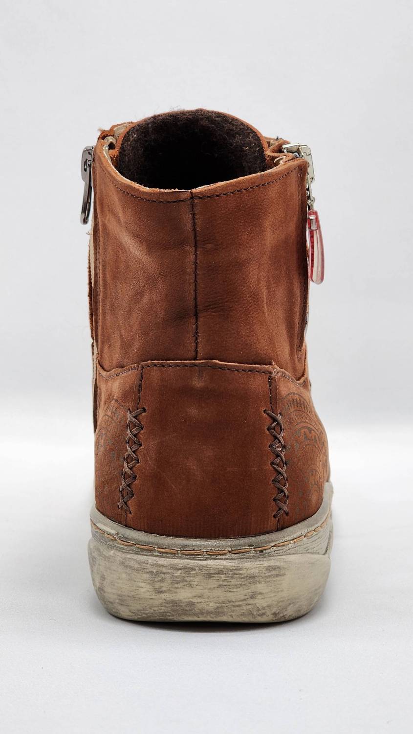 Kcr Group - Women's Timeless Zip-Up Leather Boots