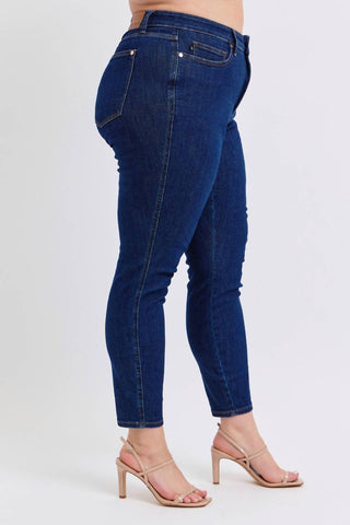 Judy Blue - Mid Rise Tummy Control Skinny Jeans